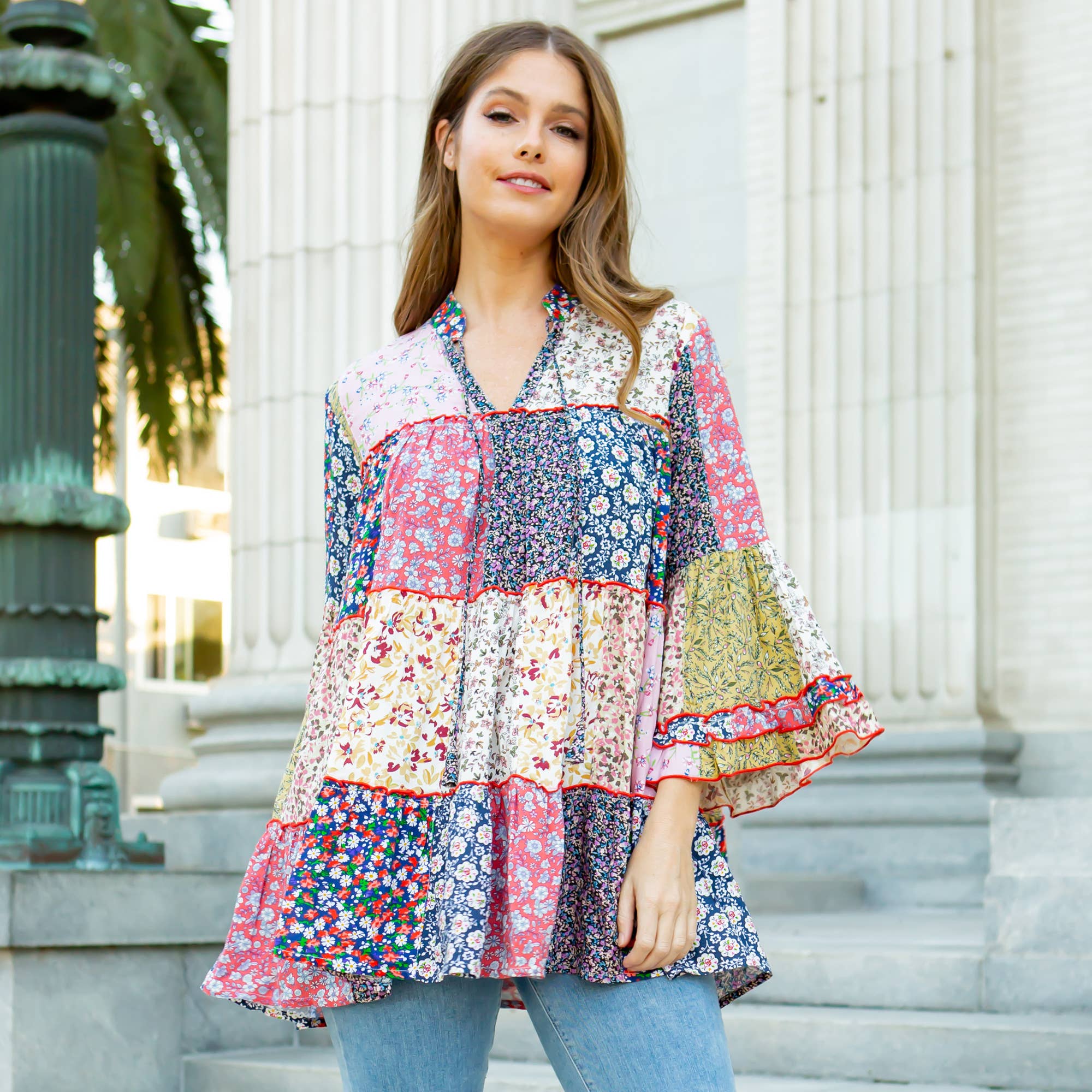 Tunic ~ Paisley Rose
