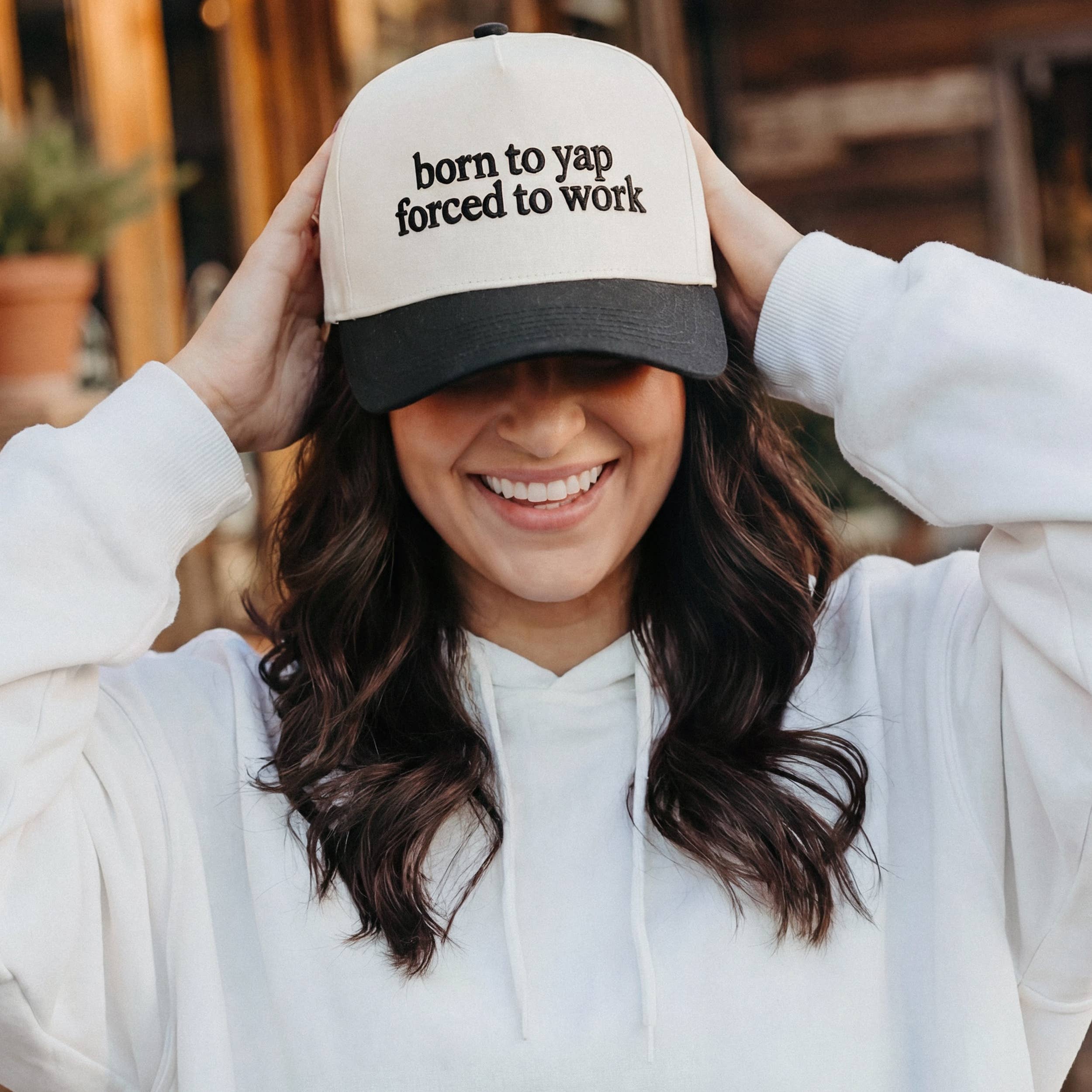 Trucker Hat ~ Born to Yap