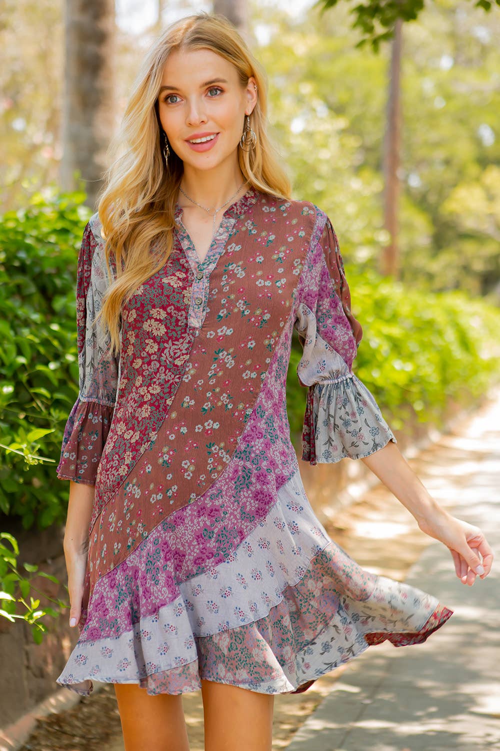 Tunic Dress ~ Saffron Skies