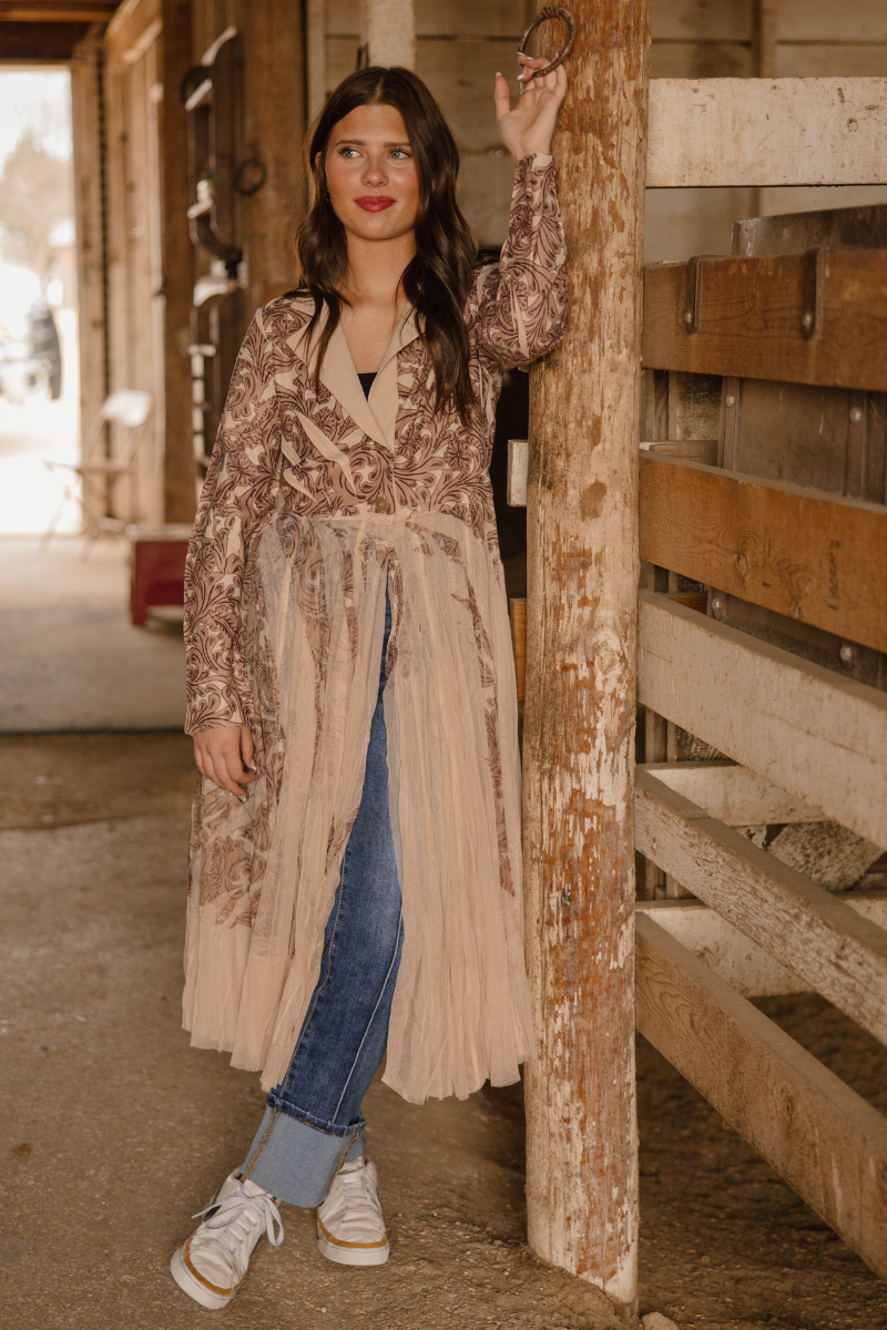 The Tooled Loretta Duster