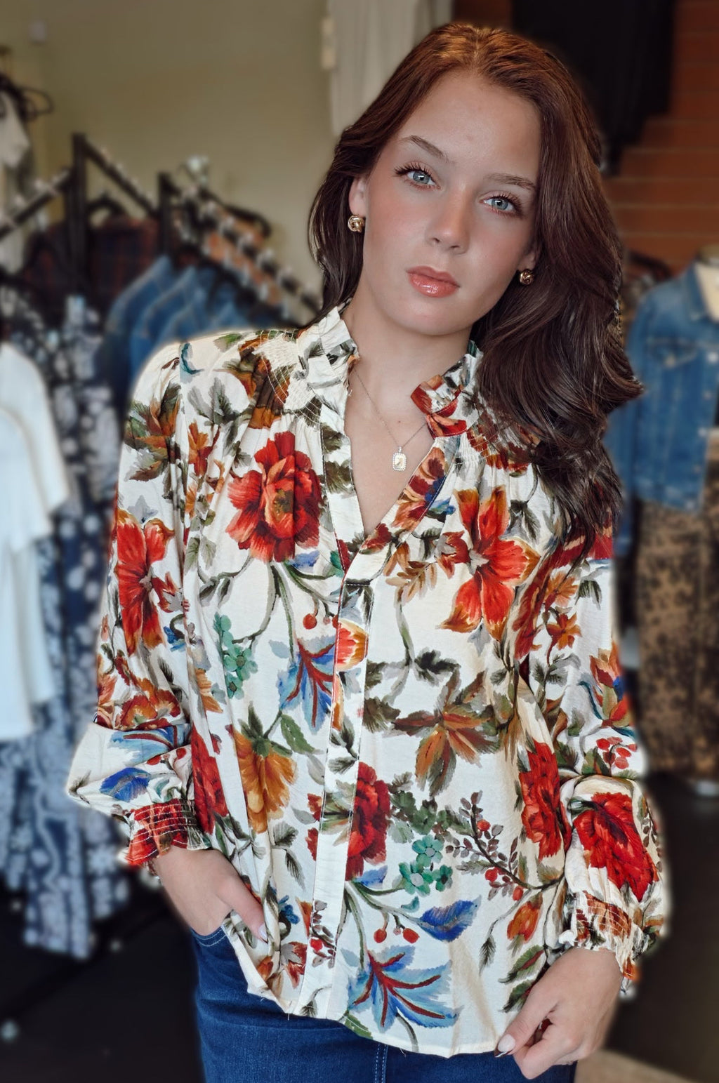 Top ~ Ivory Vintage