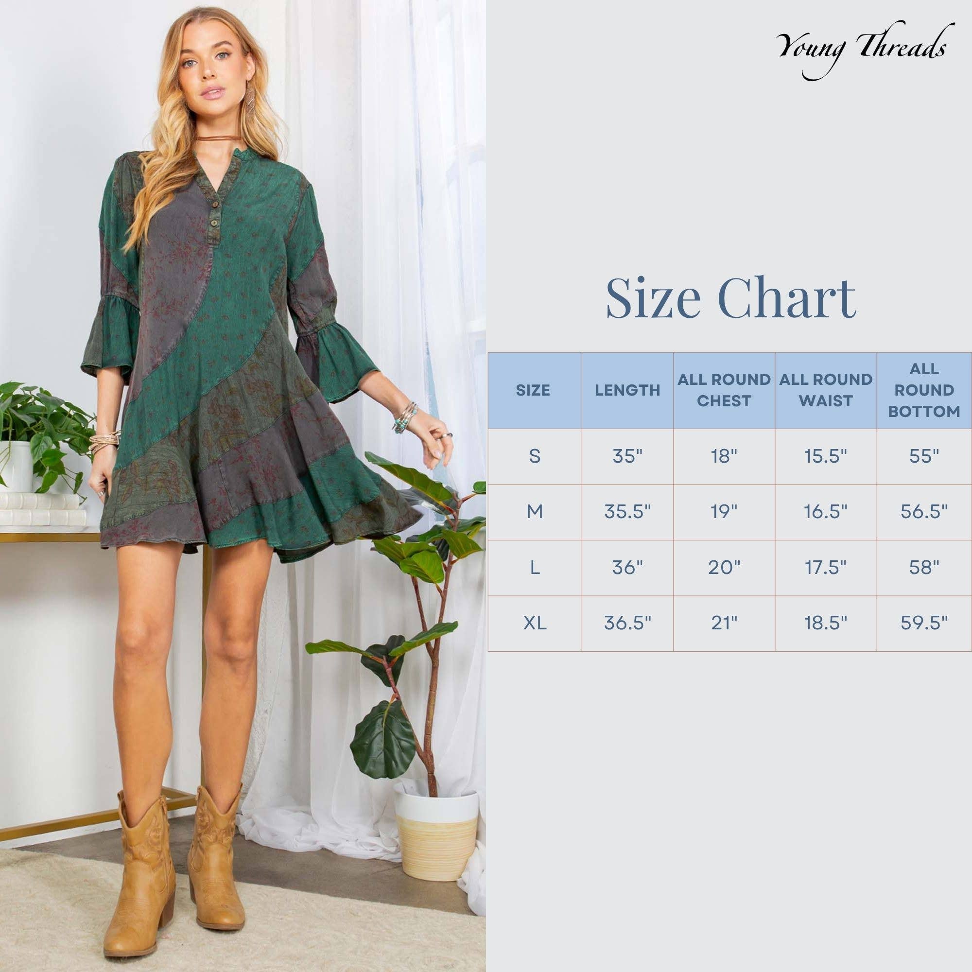 Tunic Dress ~ Saffron Skies
