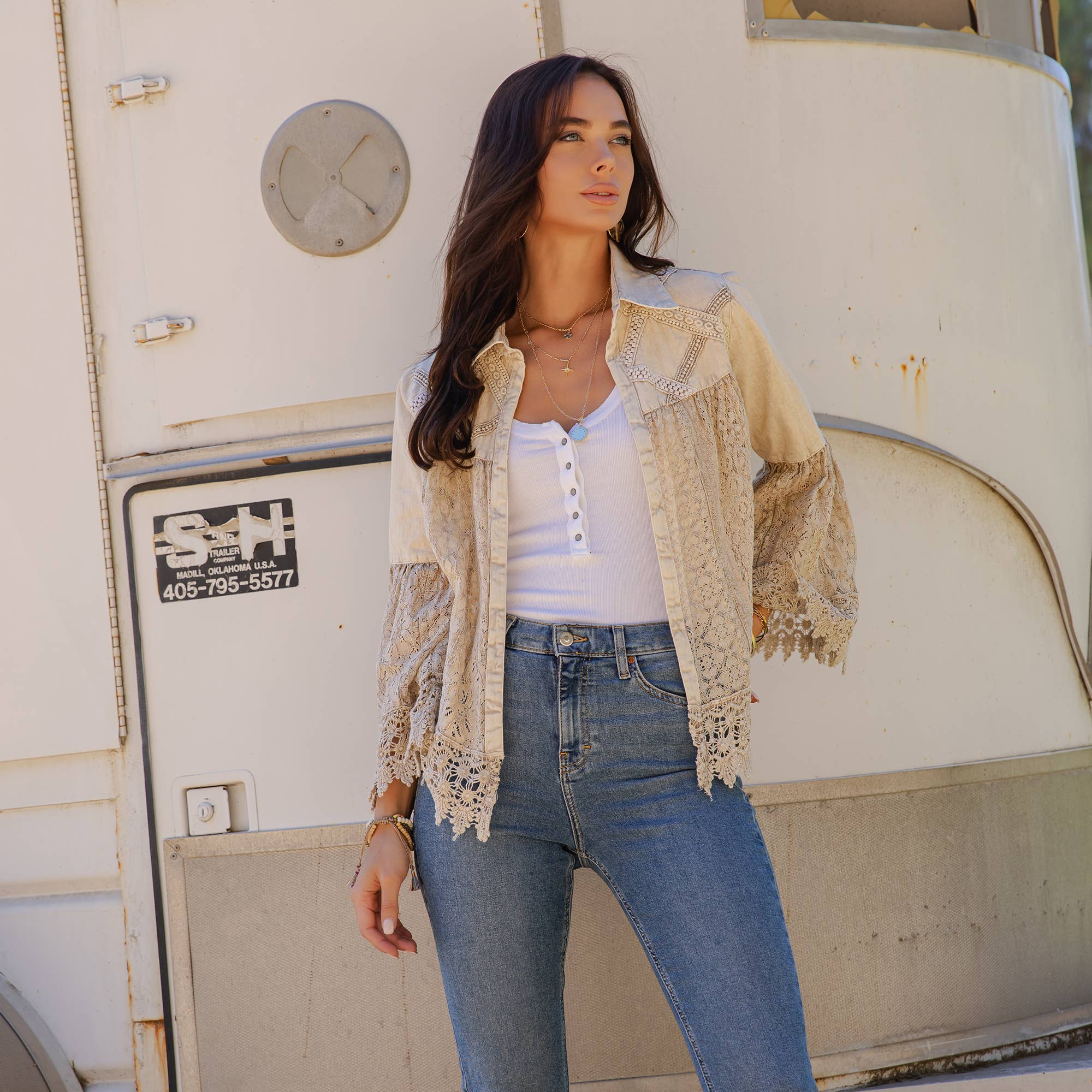 Jacket ~ Wildflower Lace