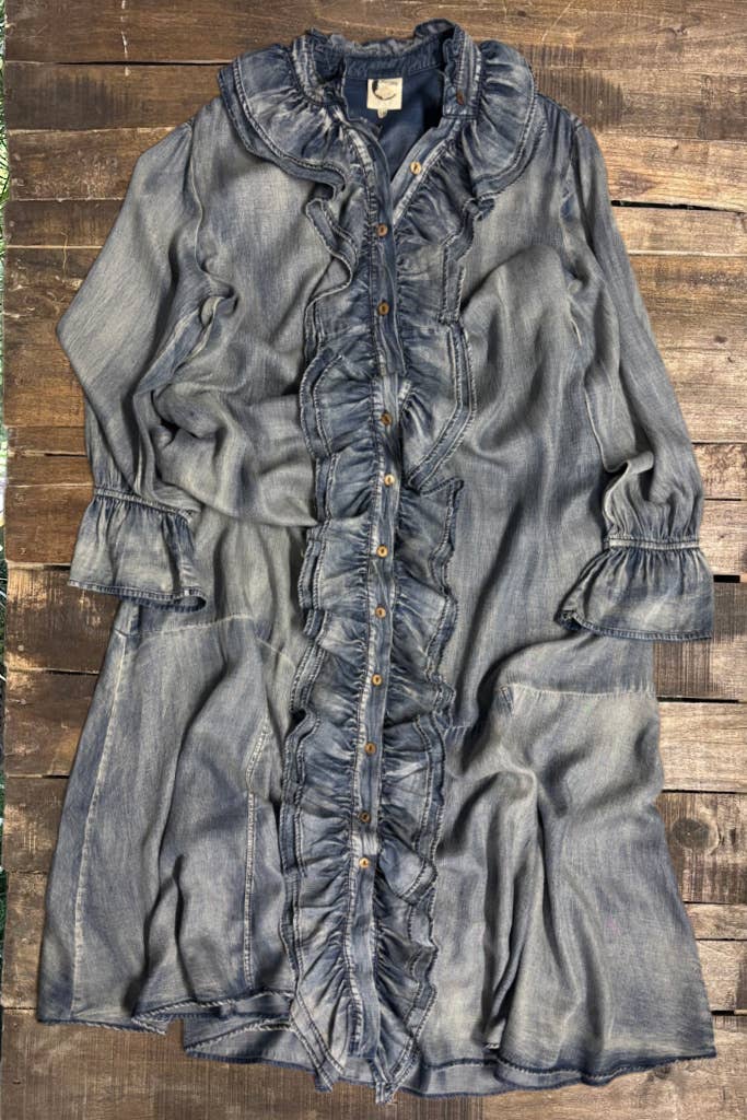 A Ruffle In Time Dress