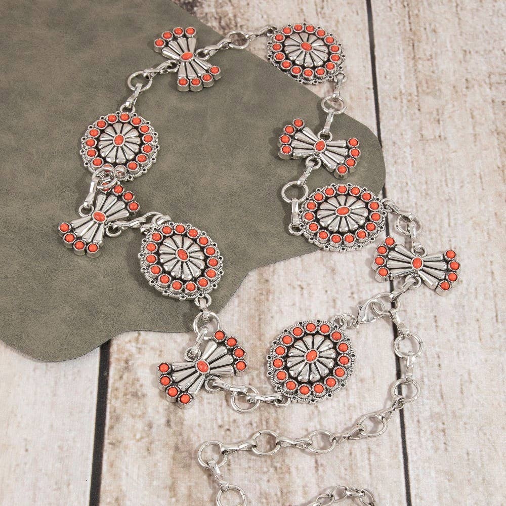 Belt ~ Stone Daisy