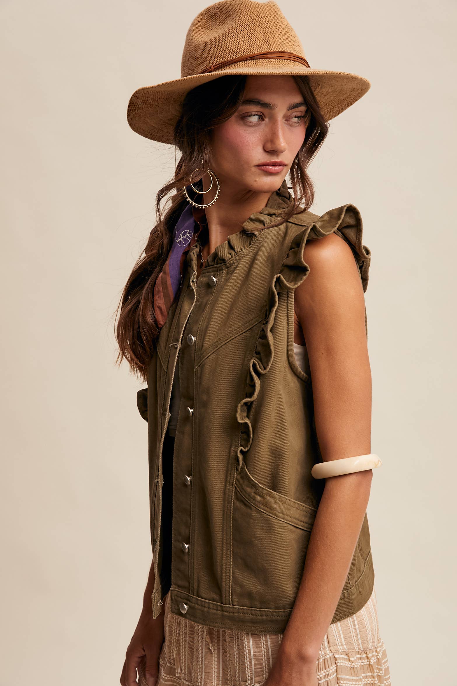 Vest ~ Oakley Rose