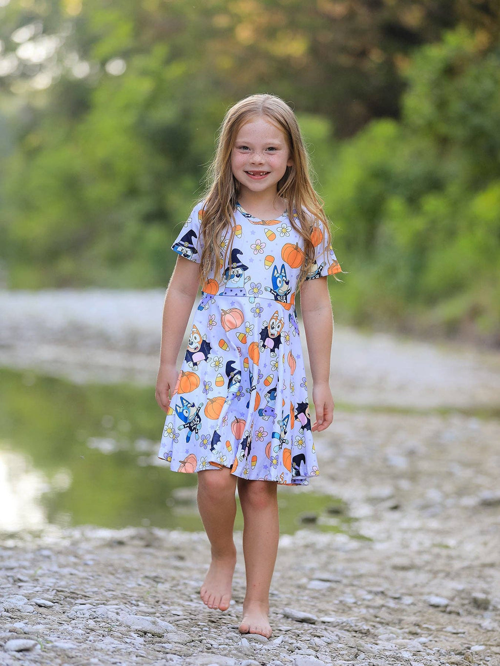 Pumpkin Parade Twirl Dress