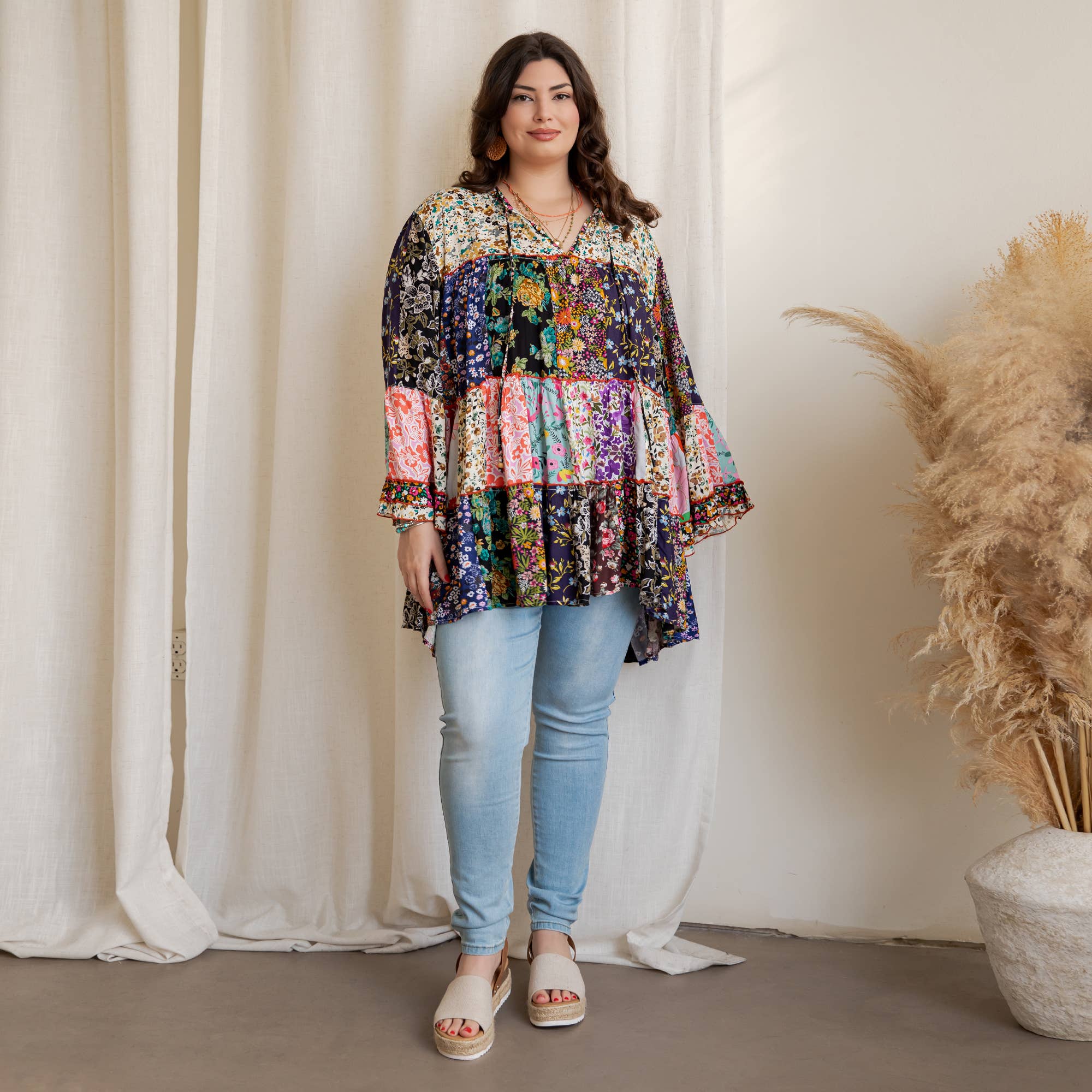 Tunic ~ Paisley Rose