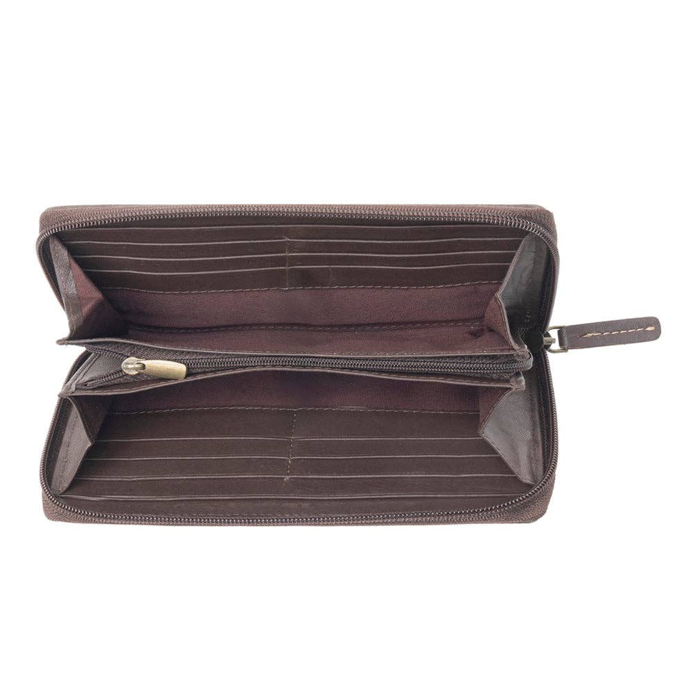 Wallet ~ Blue Buds
