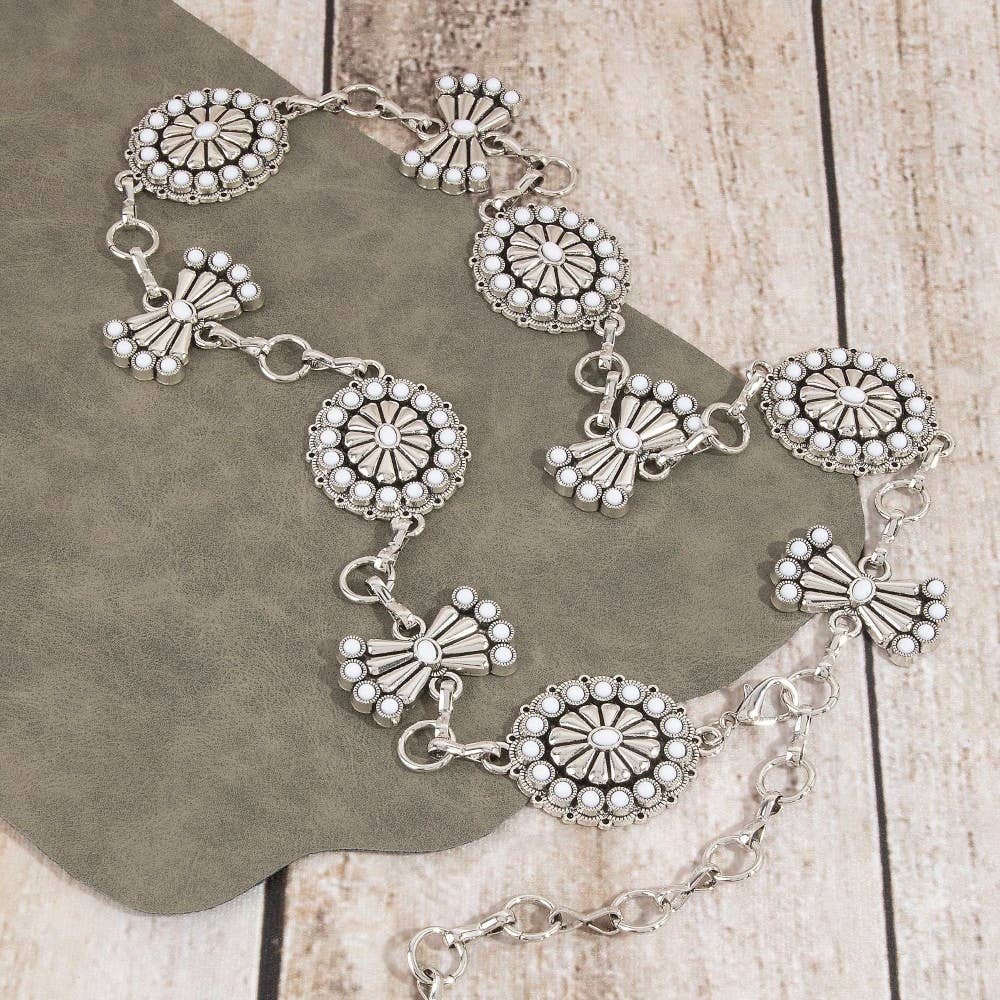 Belt ~ Stone Daisy