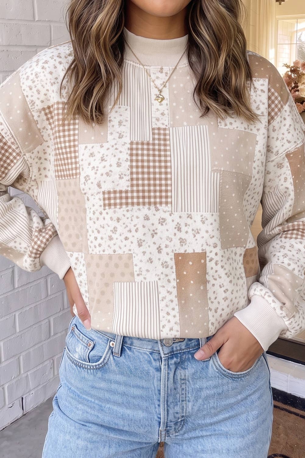 Patchwork Promises Pullover