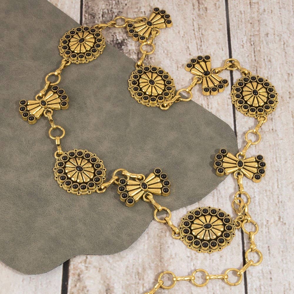 Belt ~ Stone Daisy