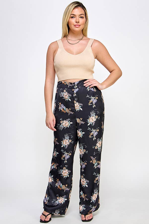 Satin Pant ~ Lenora