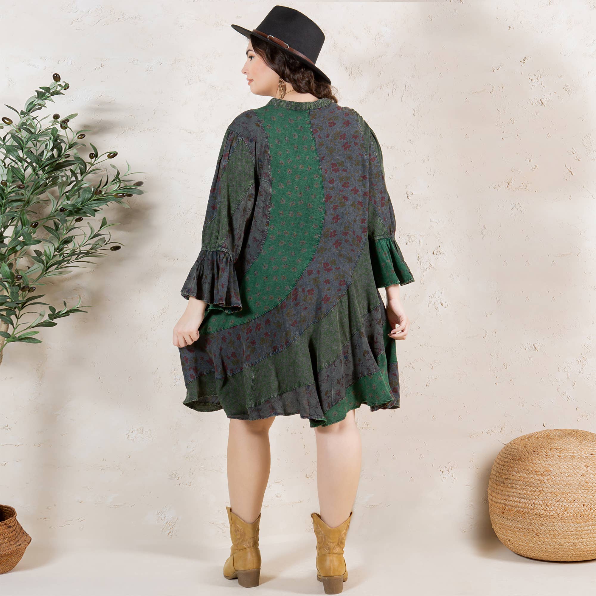Tunic Dress ~ Saffron Skies