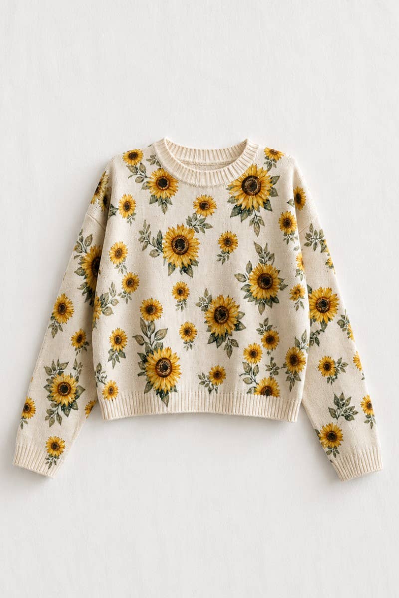 Sunflower Fields Sweater