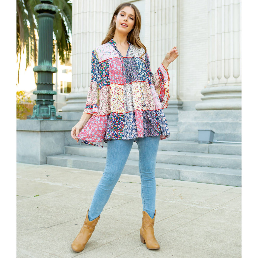 Tunic ~ Paisley Rose
