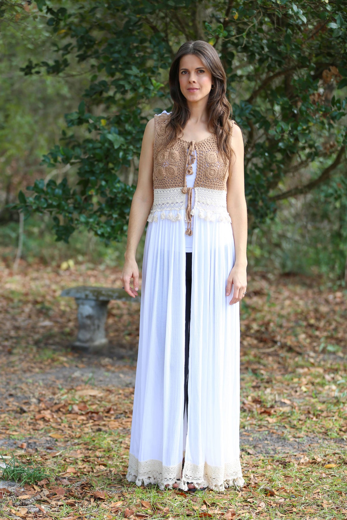 Poetry & Grace Crochet Duster