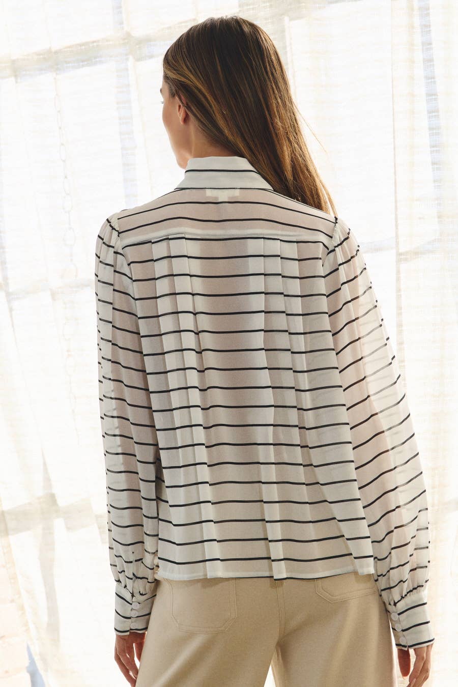 Top ~ Breezy Stripe