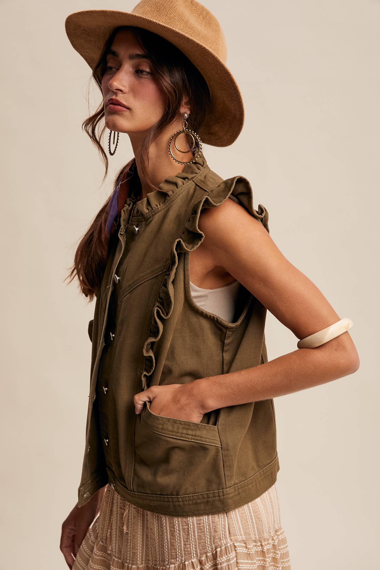 Vest ~ Oakley Rose