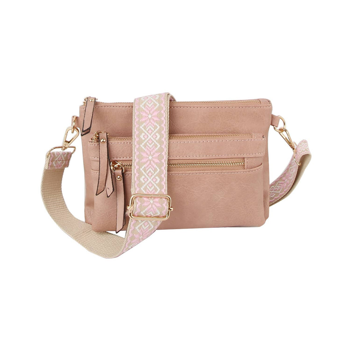 Crossbody ~ Blushing Rose