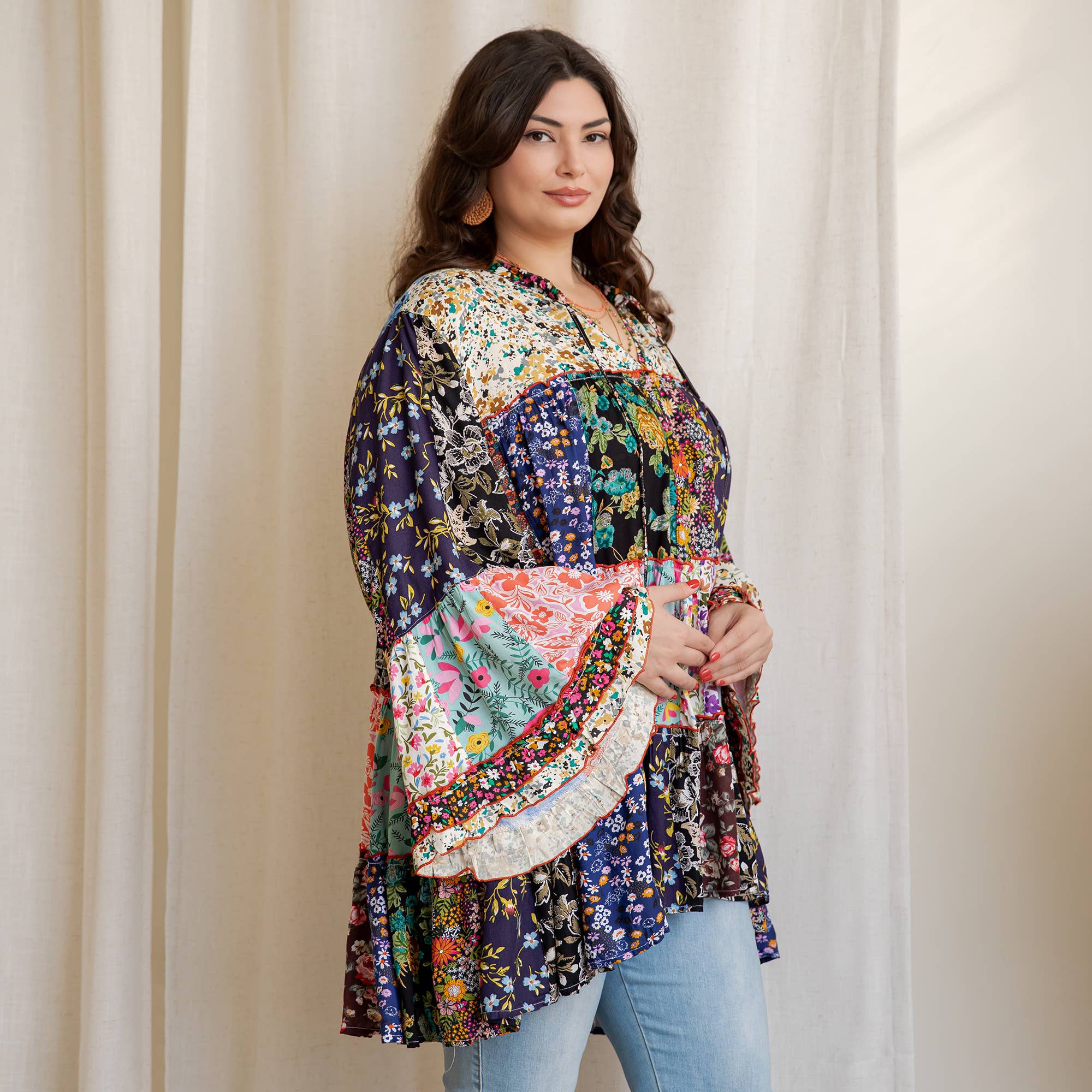 Tunic ~ Paisley Rose