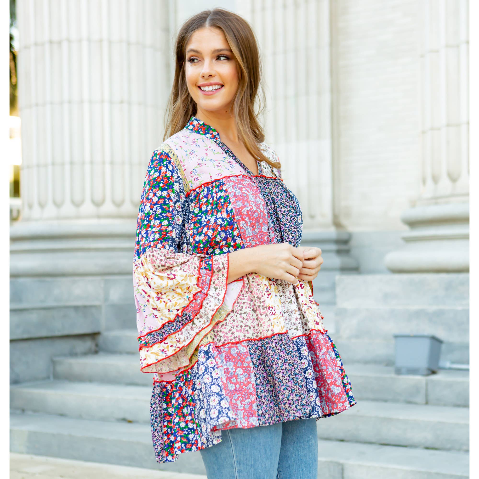 Tunic ~ Paisley Rose
