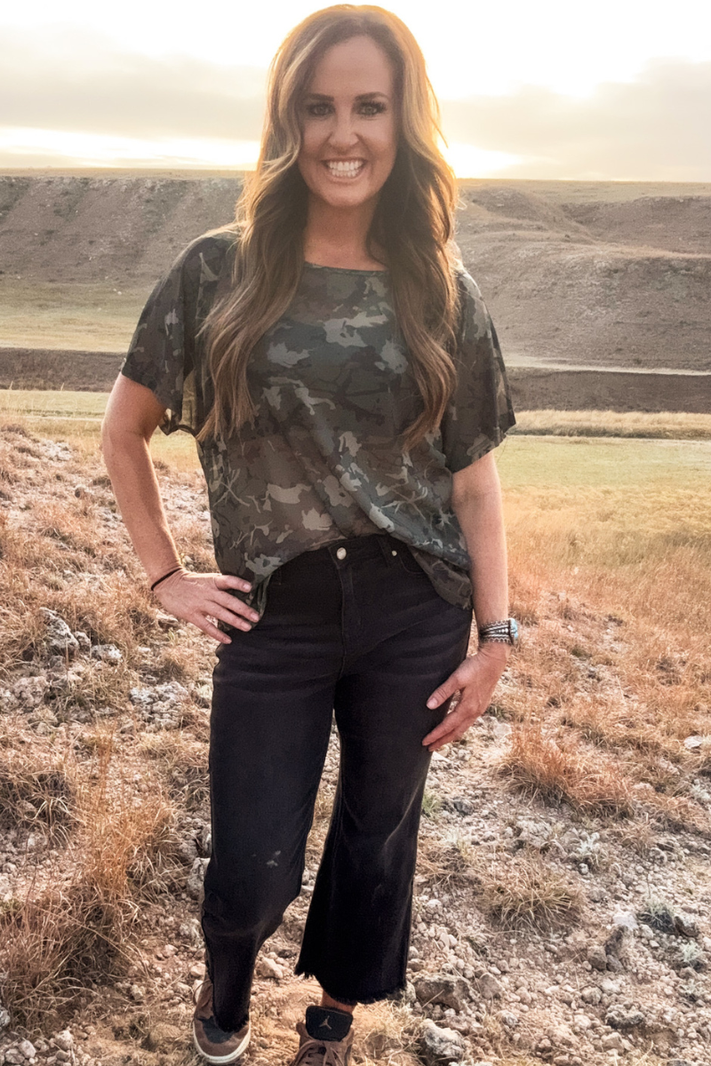 Camo Kreek Mesh Top