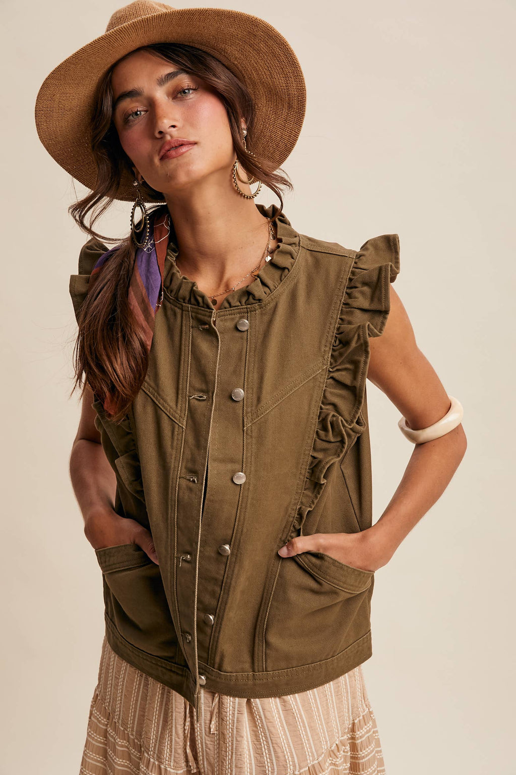Vest ~ Oakley Rose