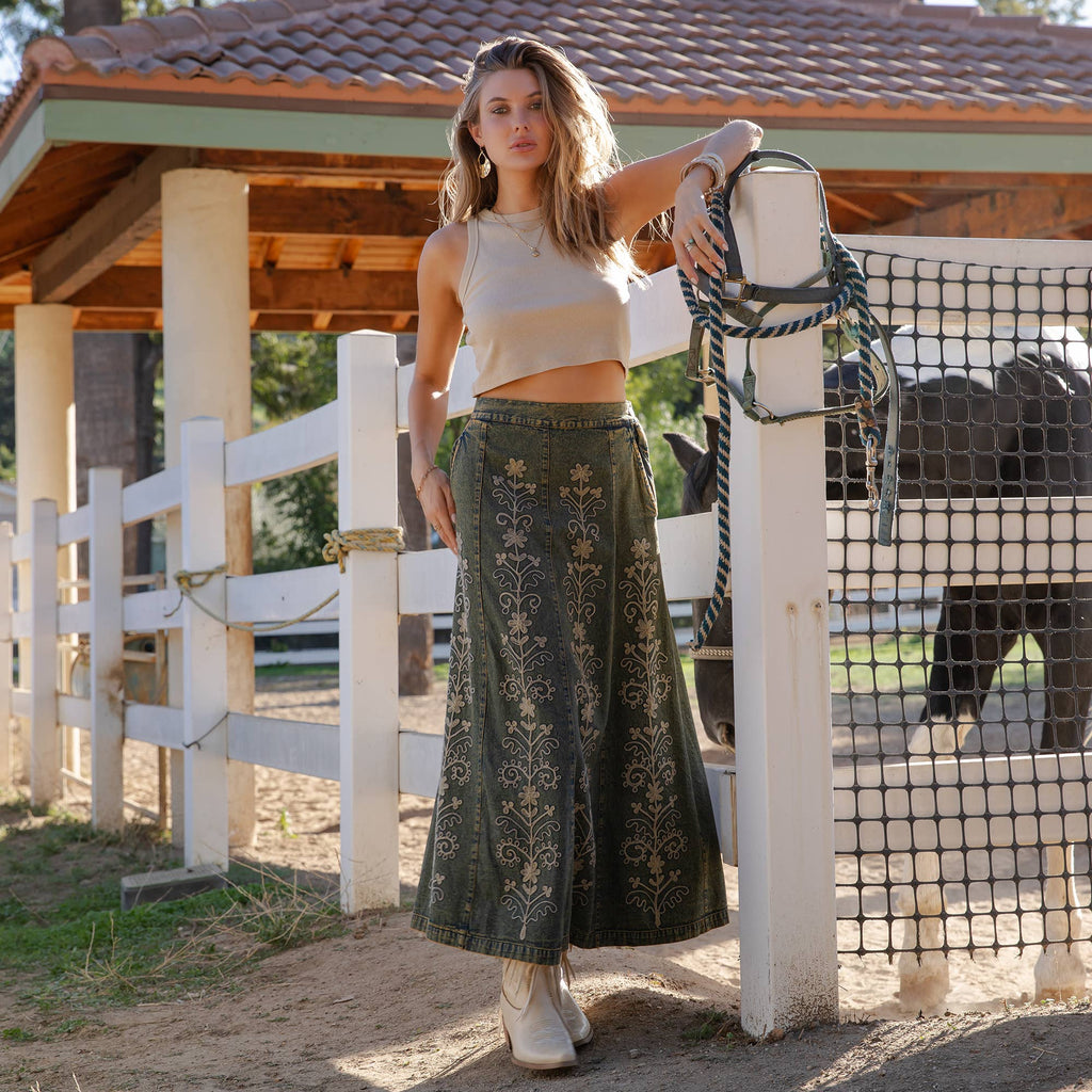 Skirt ~ Marigold Meadow