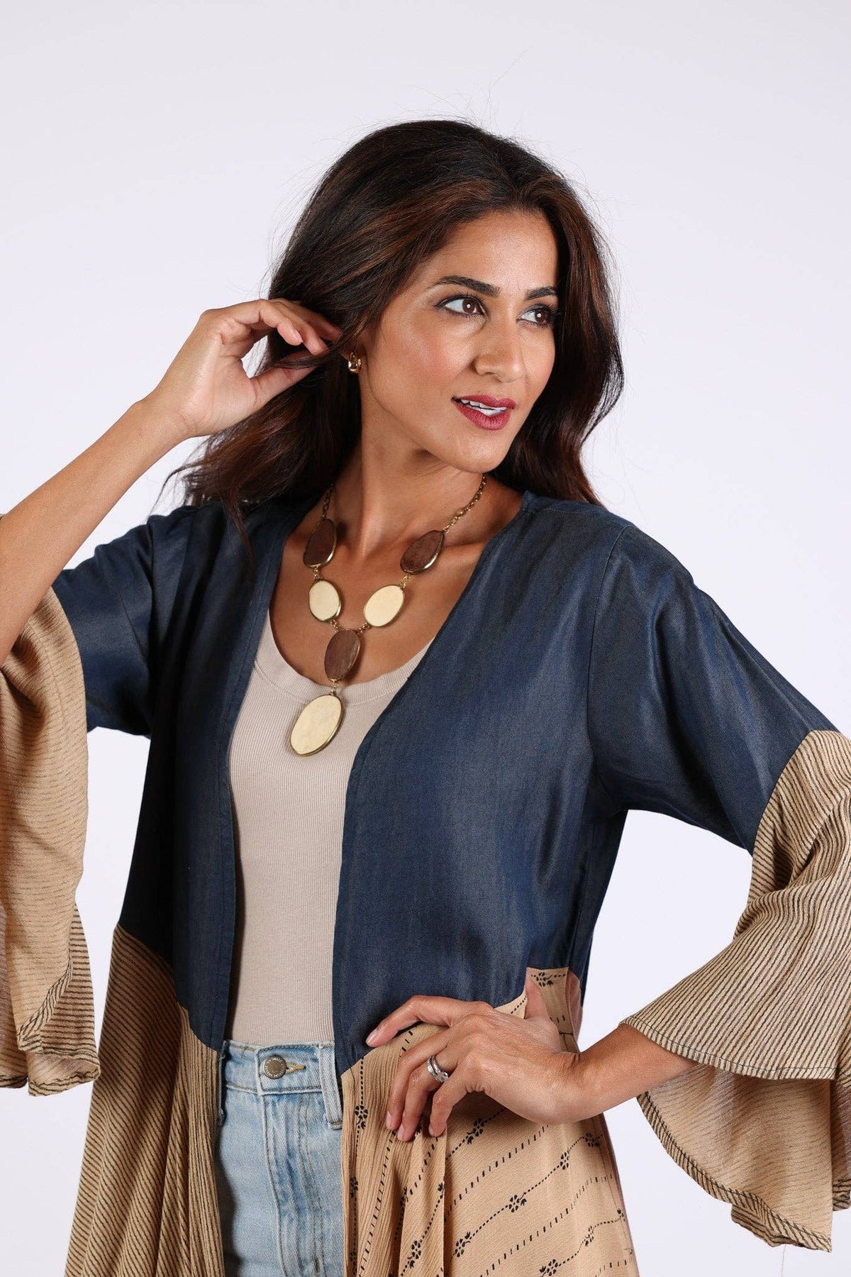 Harvest Harmony Patchwork Duster