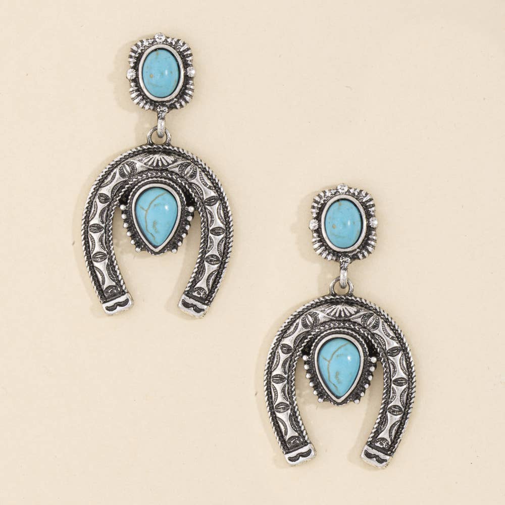 Earrings ~ Turquoise Naja