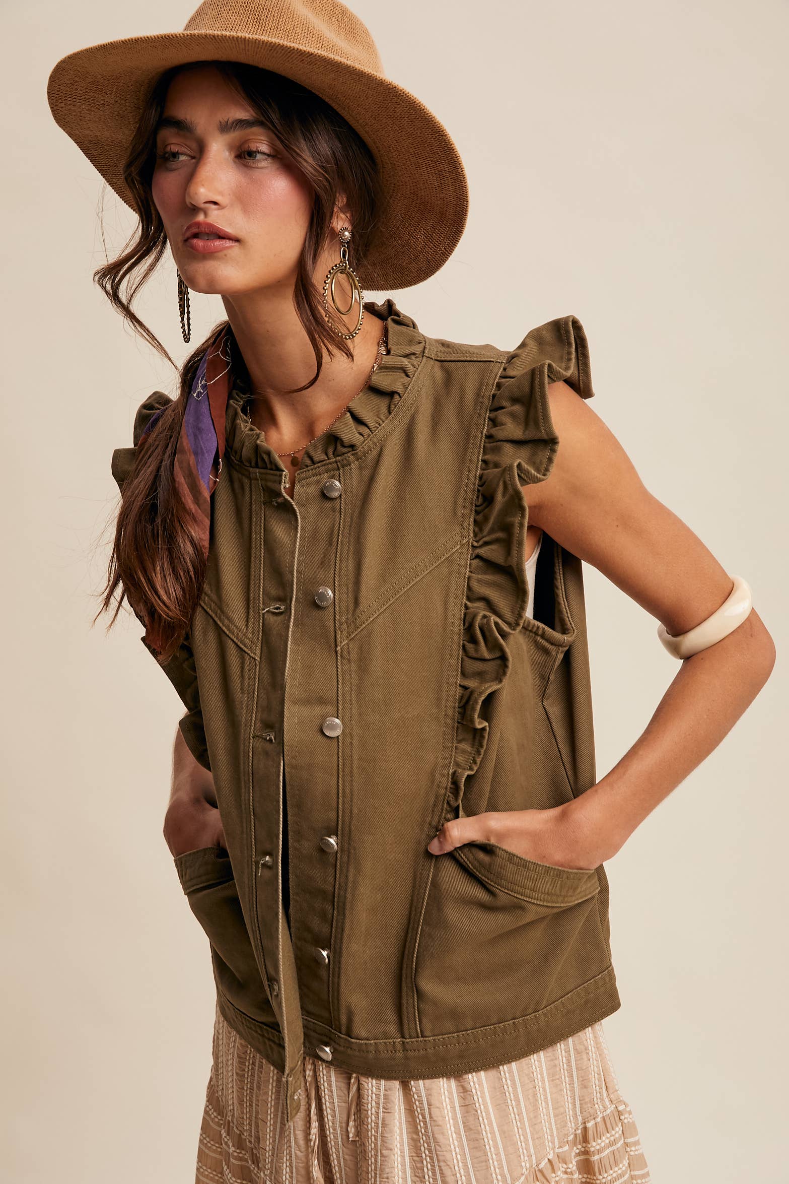Vest ~ Oakley Rose