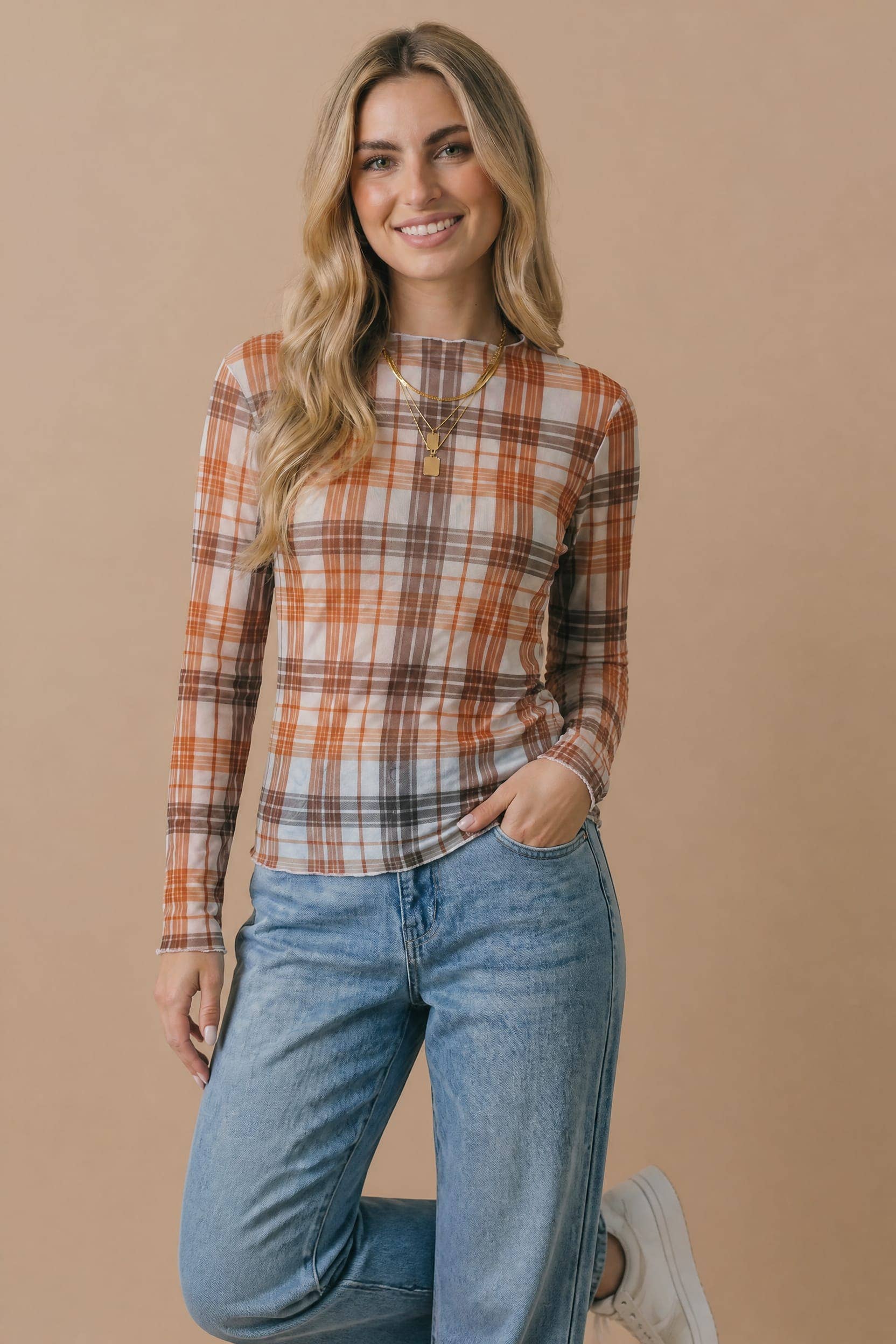Mesh Top ~ Opal June