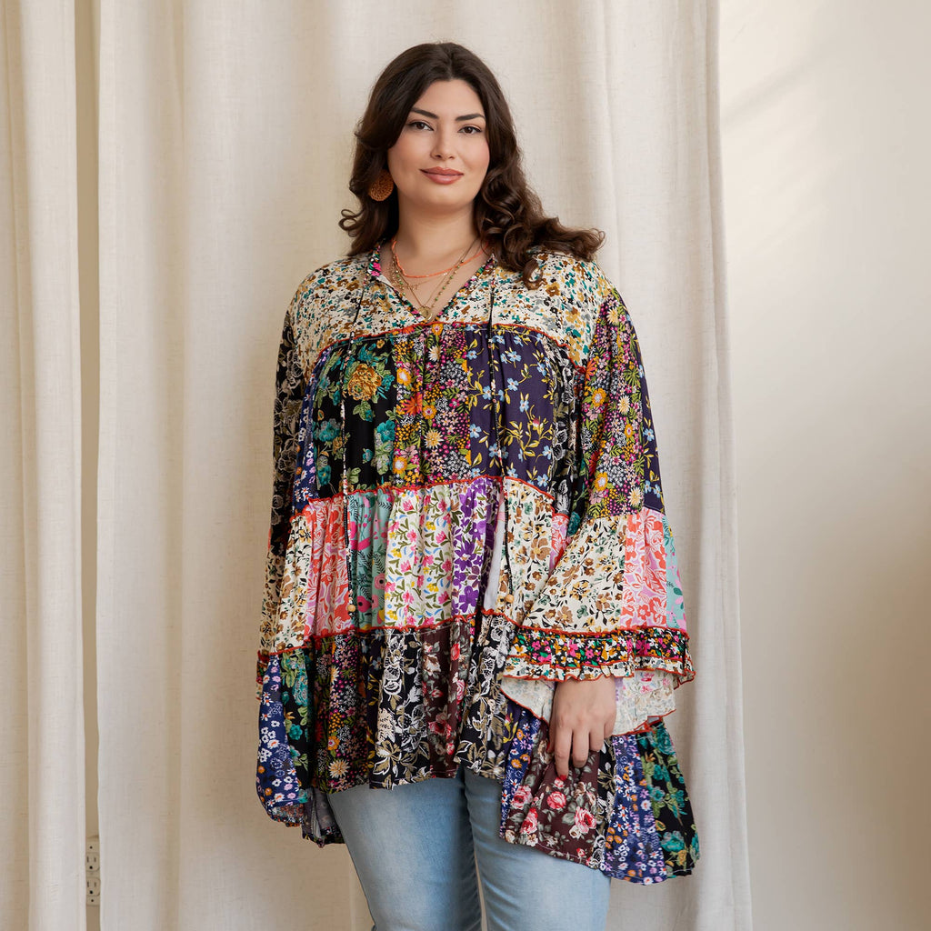 Tunic ~ Paisley Rose