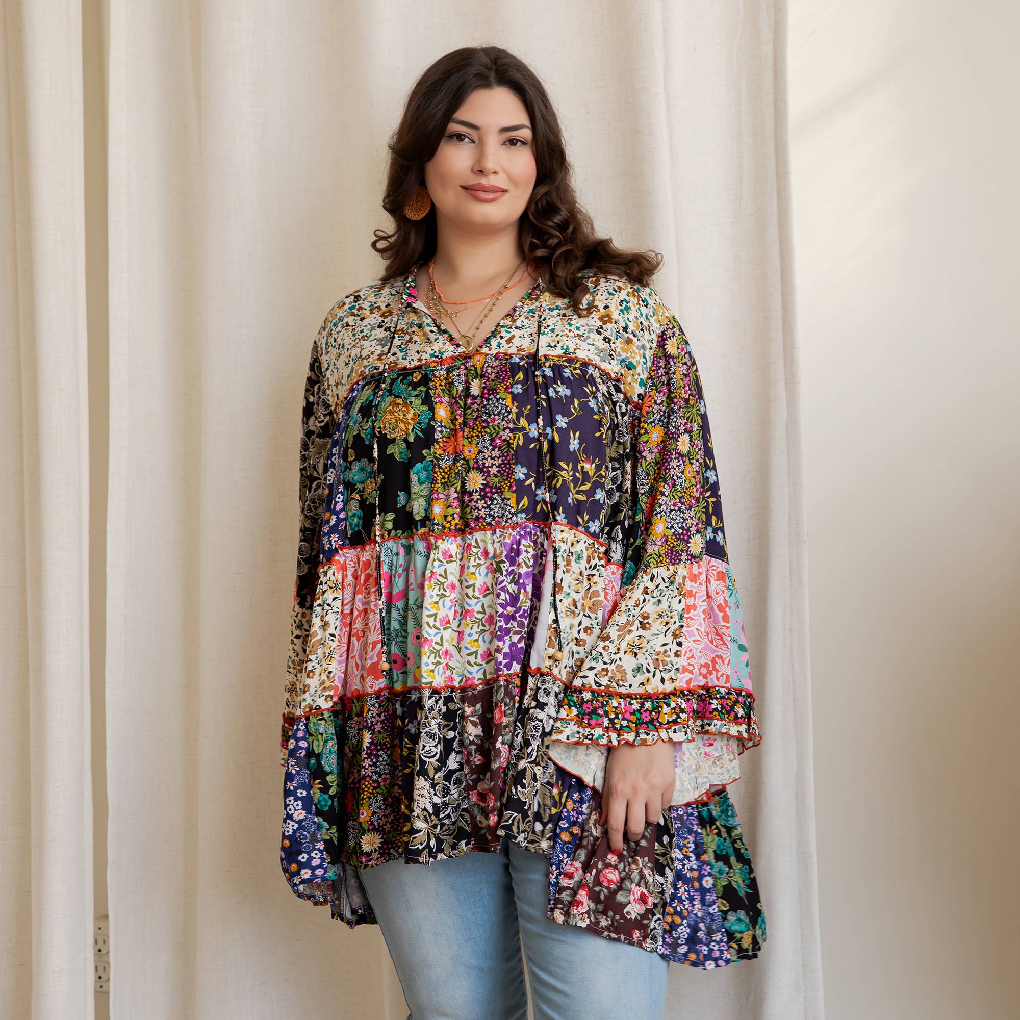 Tunic ~ Paisley Rose