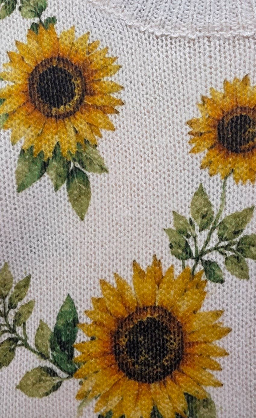 Sunflower Fields Sweater