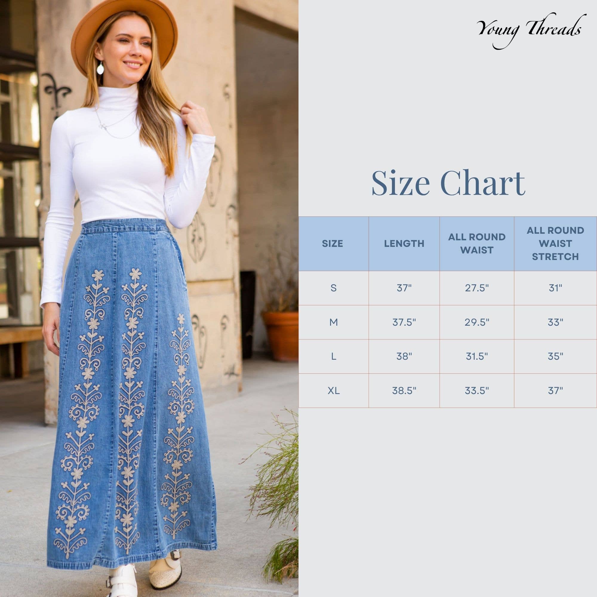 Skirt ~ Marigold Meadow