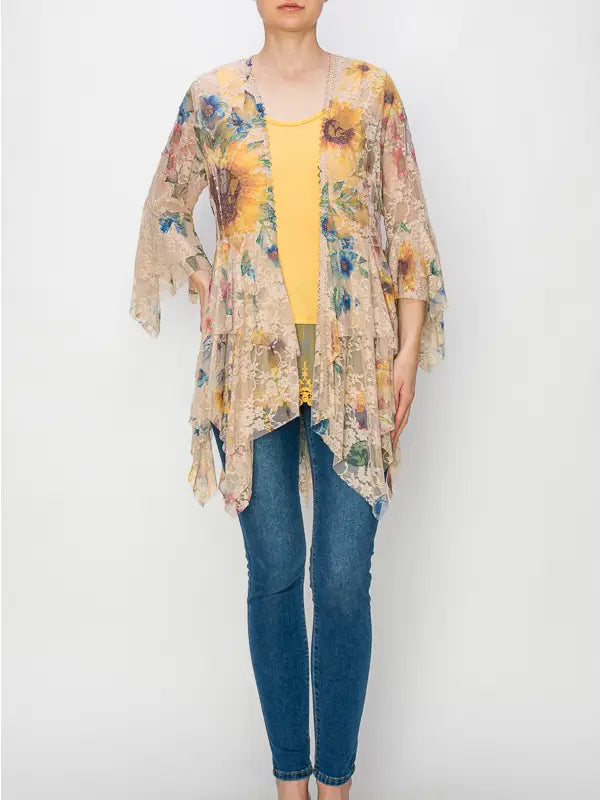 Cardigan ~ Ruffled Reverie