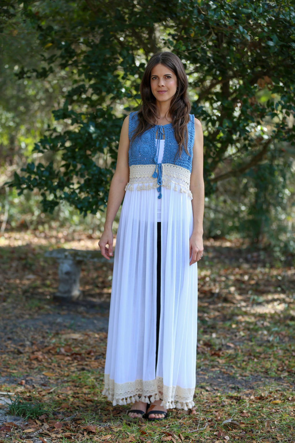 Autumn Skies Crochet Duster