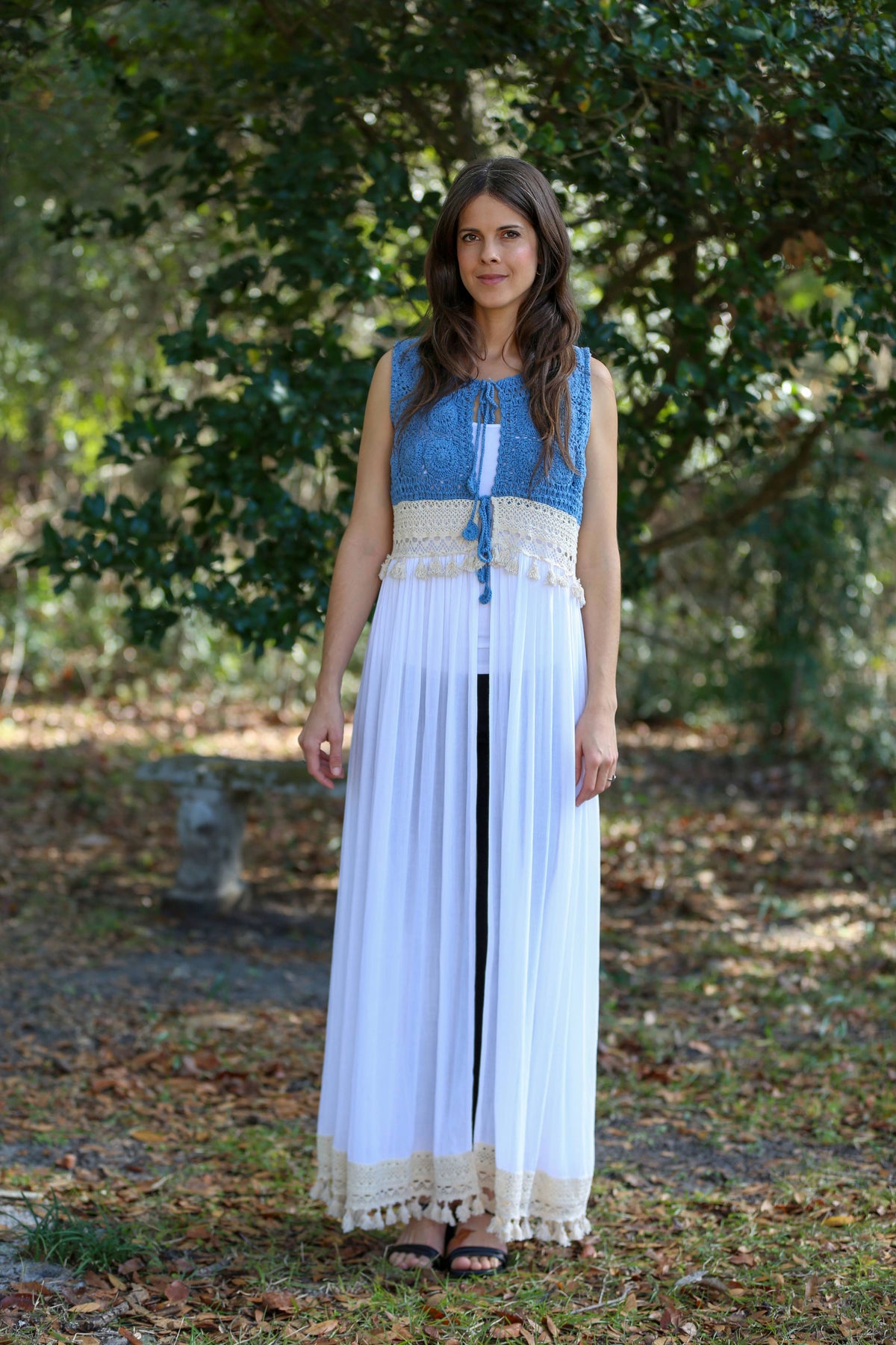 Autumn Skies Crochet Duster