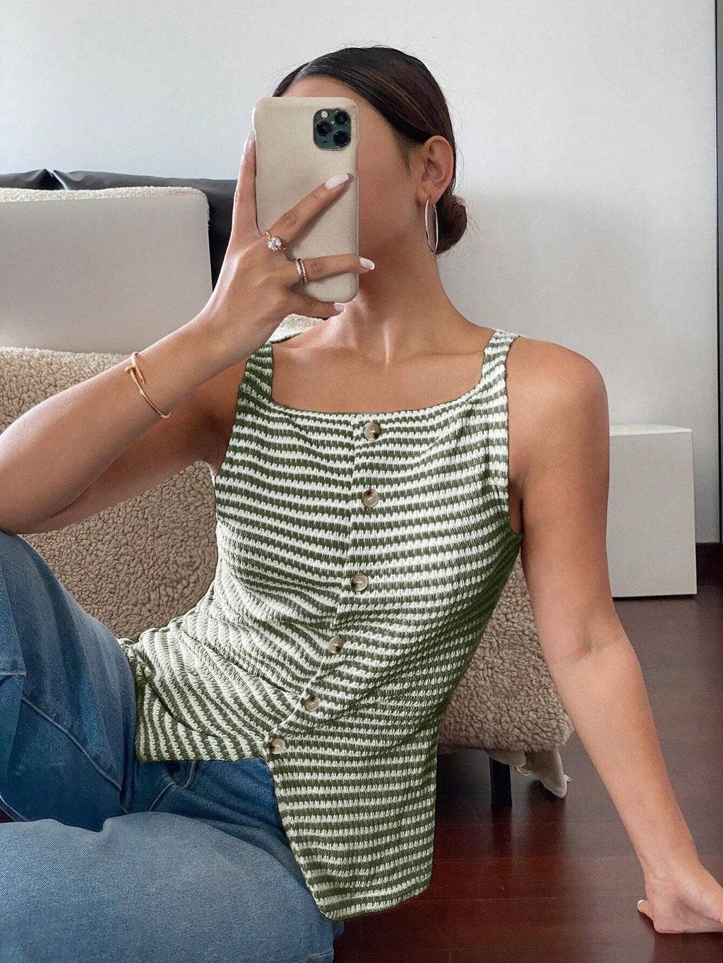 Tank ~ Coastal Stripe