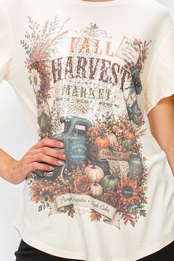 Harvest Market Farmhouse Tee