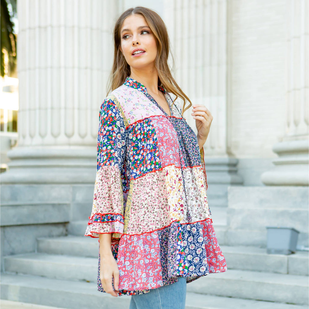 Tunic ~ Paisley Rose