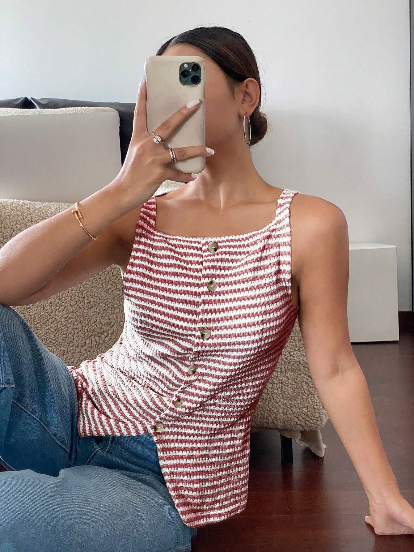 Tank ~ Coastal Stripe