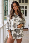 Slow Mornings Cow Print Lounge Set