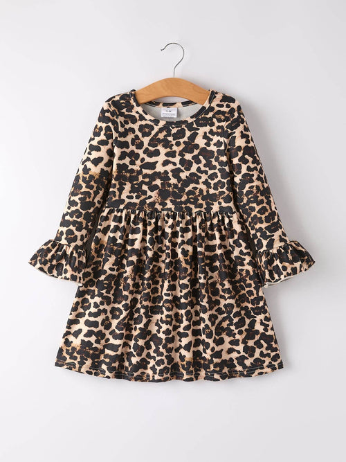 Carmen  Leopard Dress