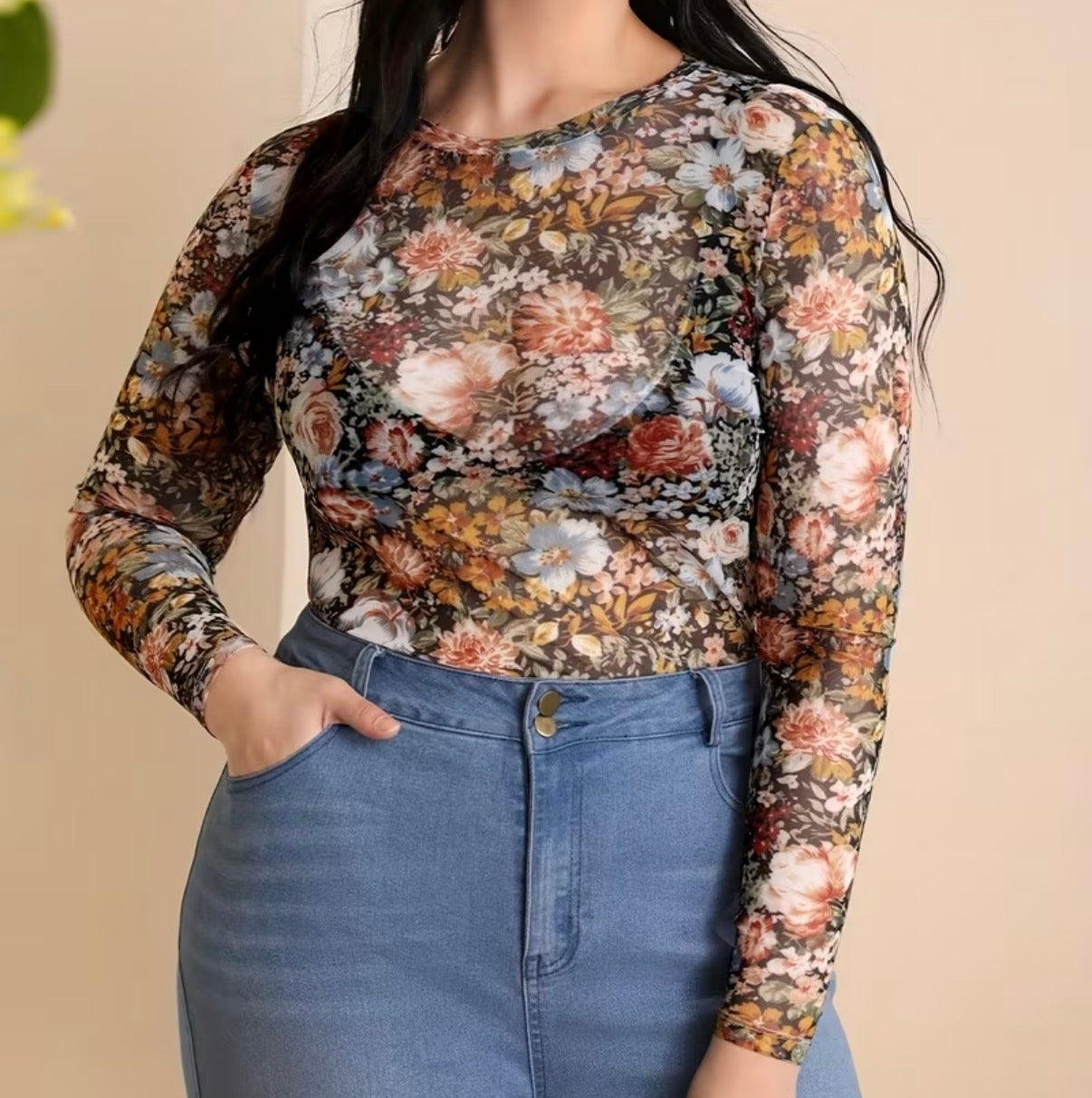 Mesh Top ~ Adeline
