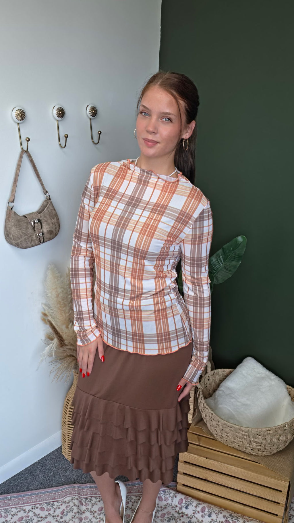 Mesh Top ~ Opal June