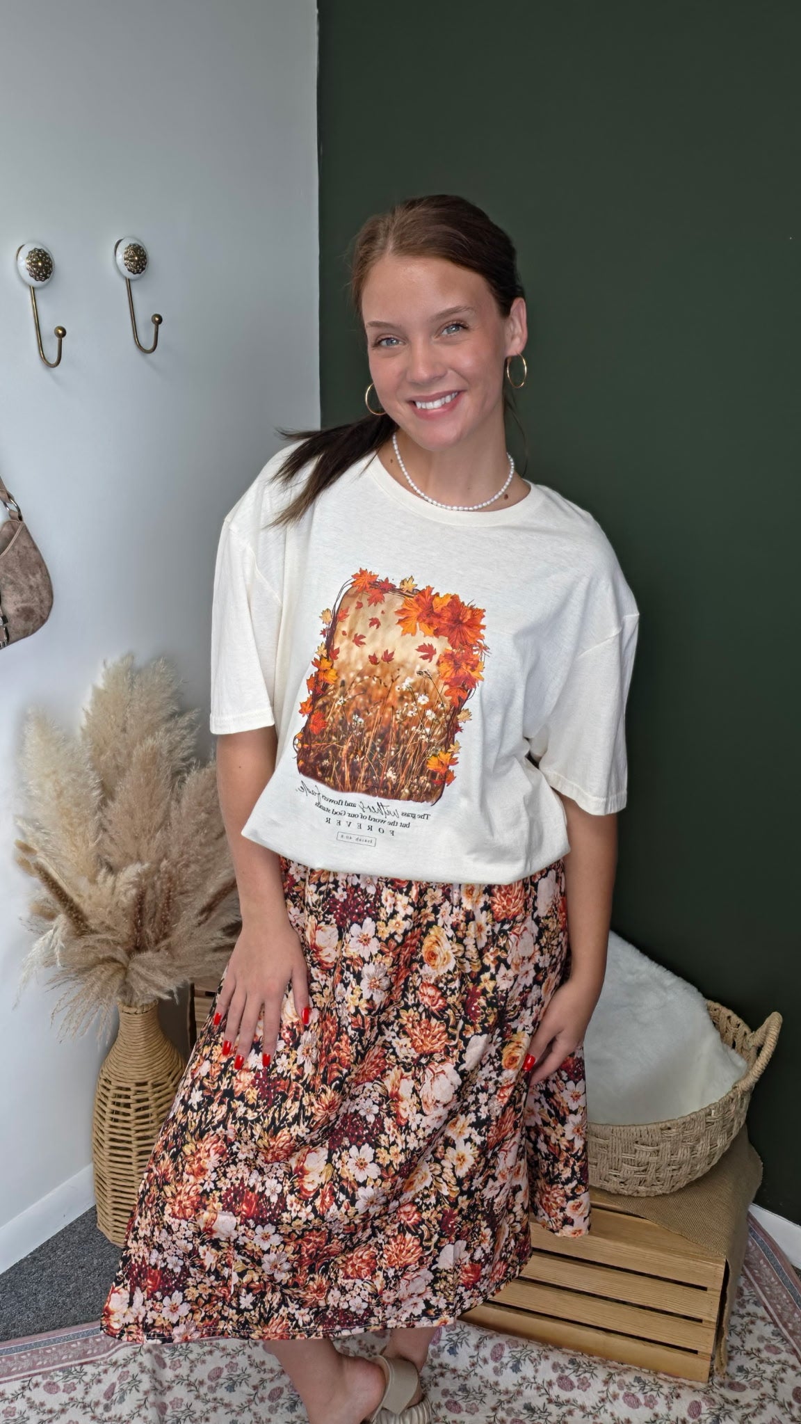 Skirt ~ Autumn Garden