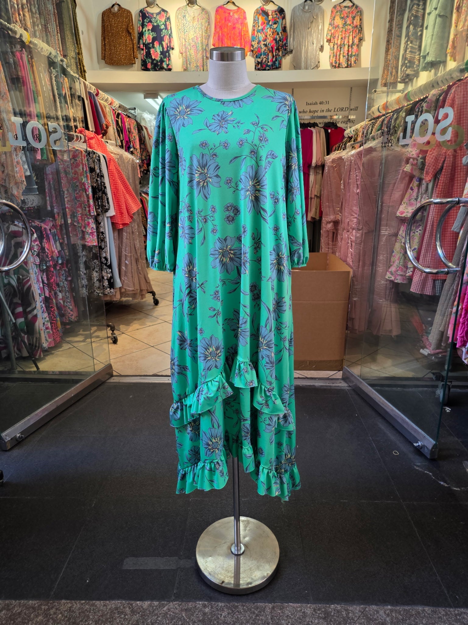 Dress ~ Crystal Bleu